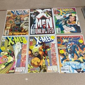 Marvel X-Men Comic Book Collection - Multicolor Covers